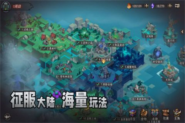塞勒特大陆最新版图2