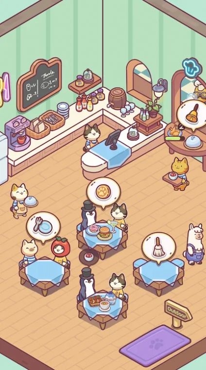 猫猫旅行餐厅图2