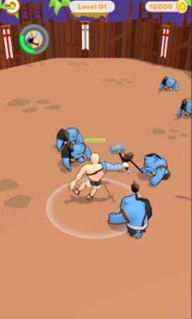 拖动武器战斗图2