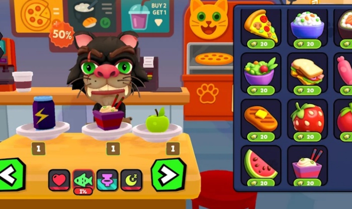 猫猫巴奇疯狂萌宠游戏图1