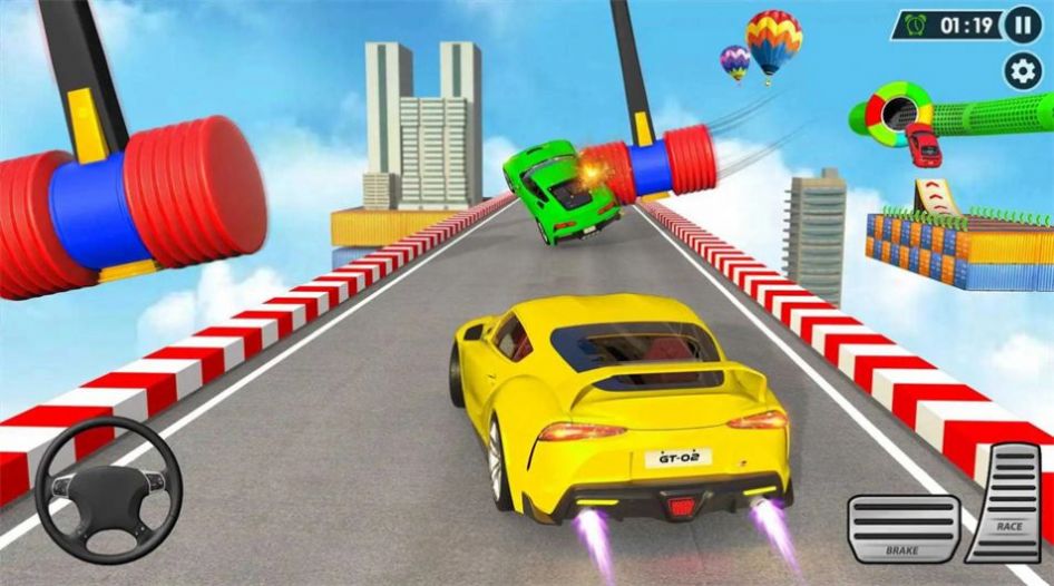 GT赛车特技赛车图2