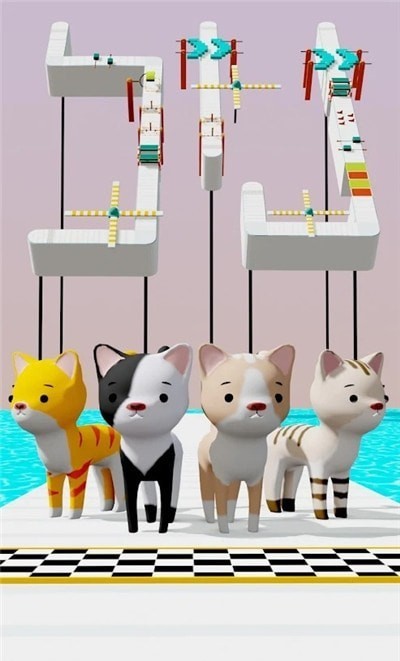 猫咪障碍赛3D图2