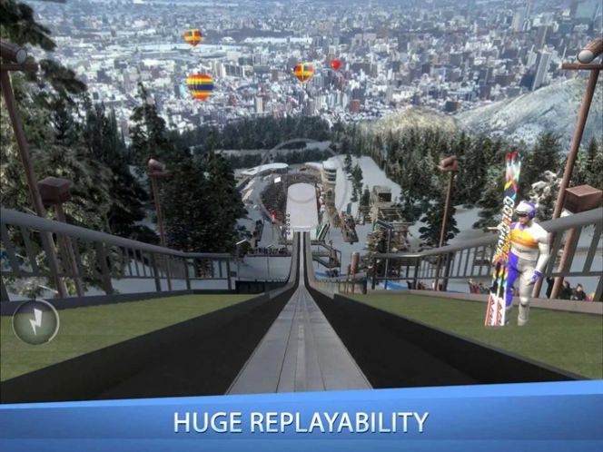 滑雪交叉跳跃图2
