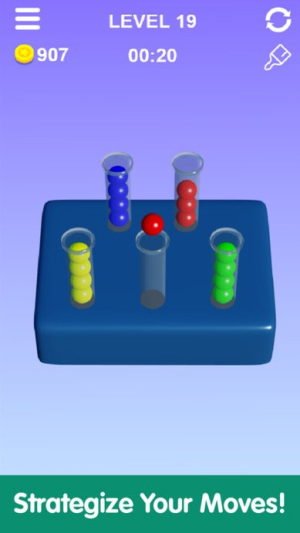 球球排序3d图2