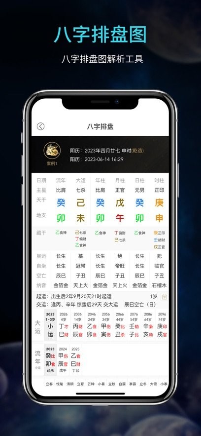 问真八字排盘软件官方正版图2