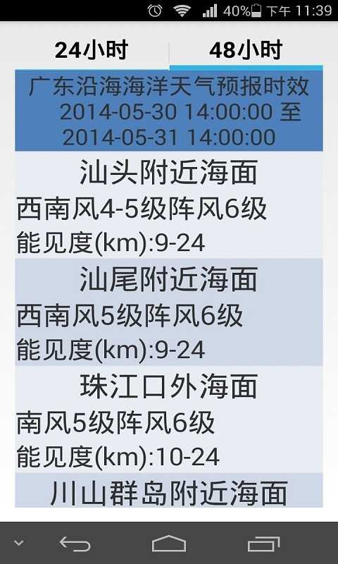海洋天气正版图4