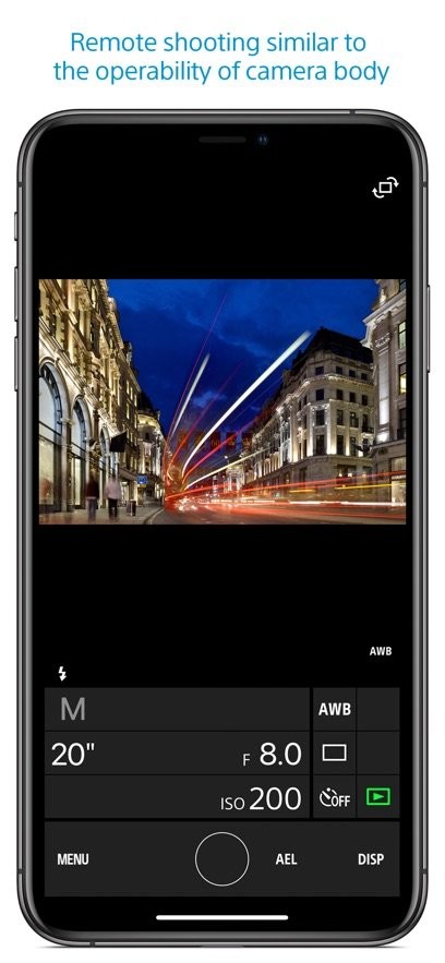 Imaging Edge Mobile相机软件图2