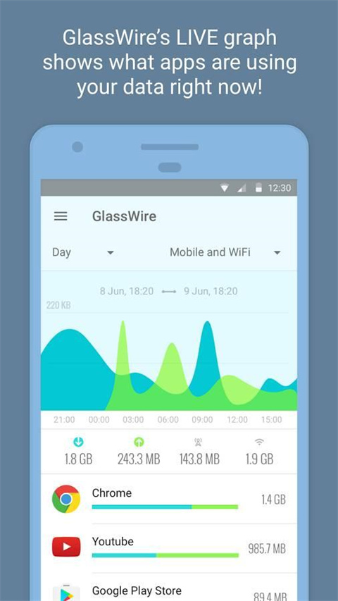 glasswire免费原版图1