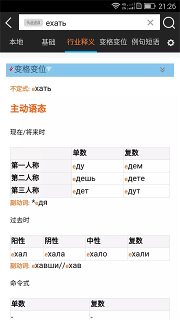 千亿词霸俄语词典本无广告版图1