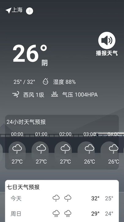 本地天气雨报准软件官方版图2