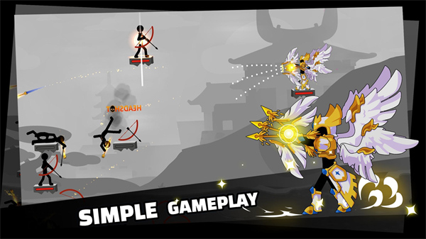 斗弓箭手(StickfightArcher)官方最新版图1