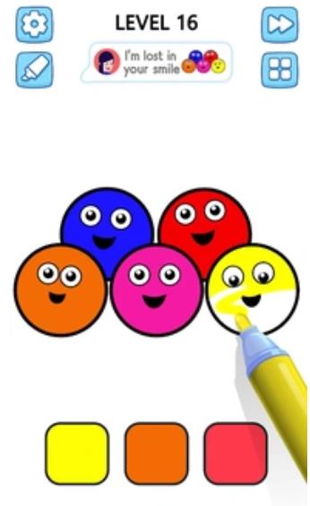 解压涂色(Satisfying Coloring)图1