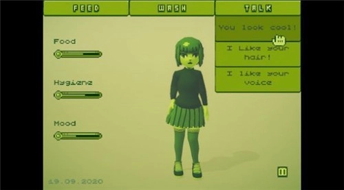 电子女孩手机汉化版图1