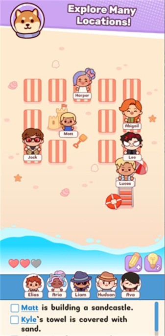托卡座位大作战手机版图1