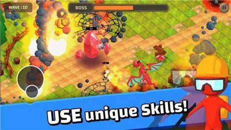 棍子英雄动作防御(StickHeroes)手机版图2