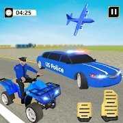 美国警察豪华轿车运输机(USpoliceLimoCarTransporterG)游戏无广告版