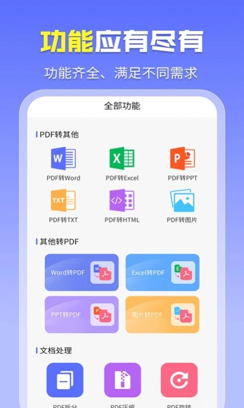 智能PDF转换助手免费版图3