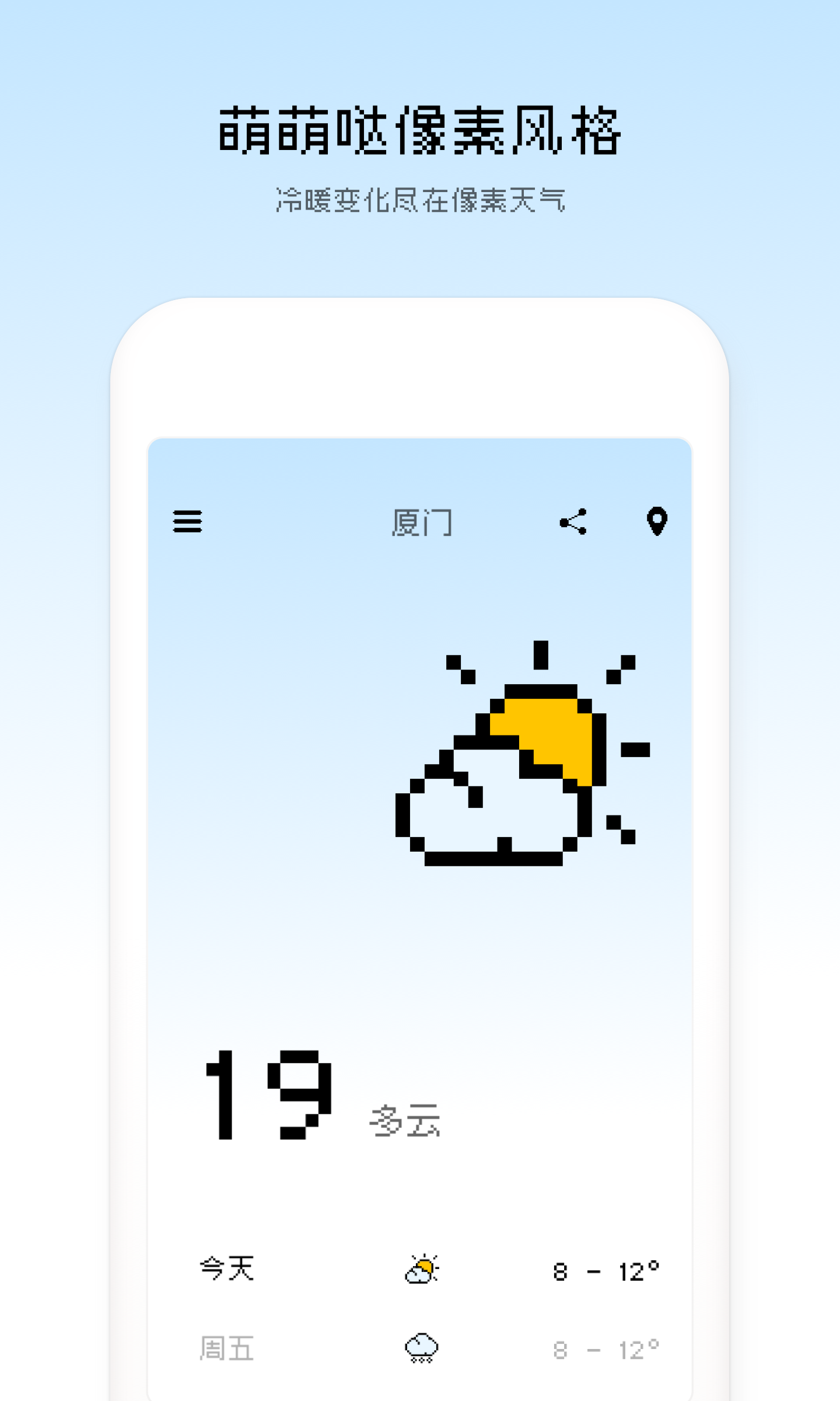 像素天气正版图1