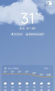 小米天气预报通用版图1
