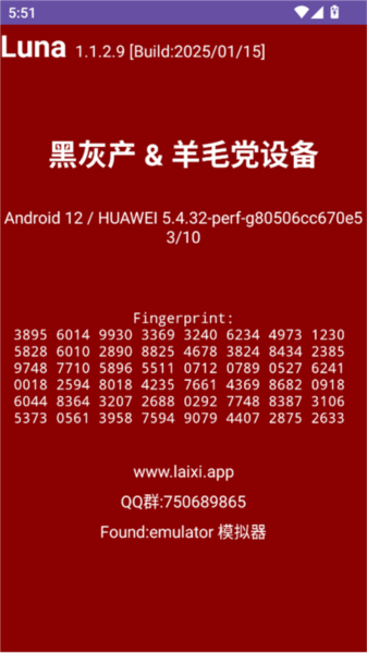 Luna环境检测工具图1