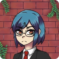 卡在墙中的少女直装版