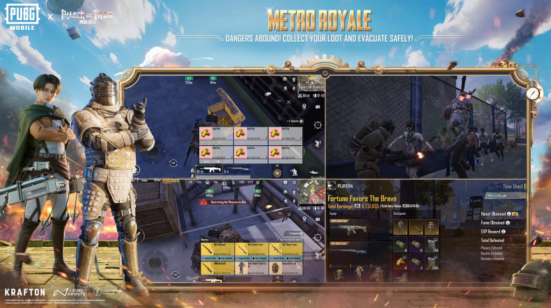 绝地求生国际服PUBG地铁逃生手机版图5