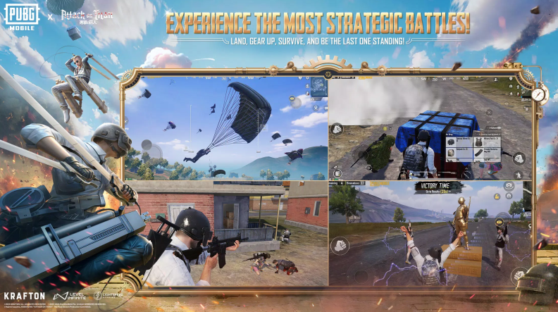 绝地求生国际服PUBG地铁逃生手机版图1