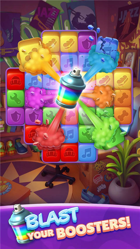 Subway Surfers Blast地铁冲浪者正版图3