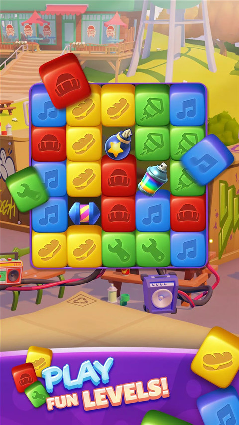 Subway Surfers Blast地铁冲浪者正版图1