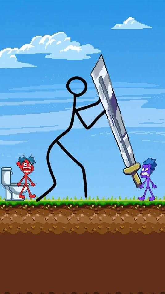 火柴人画巨魔拼图(Stickman Draw)图3