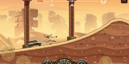 山地僵尸赛车Hill Zombie Racing图1