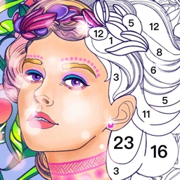 公主梦幻涂色游戏官方版