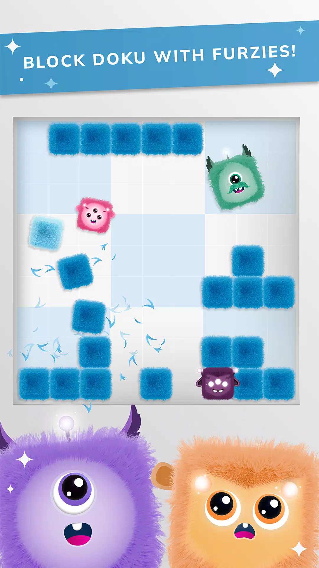 毛茸茸方块图1