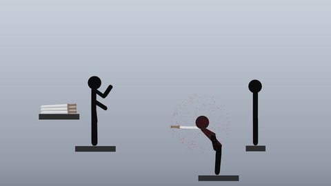 火柴人扔剑图1