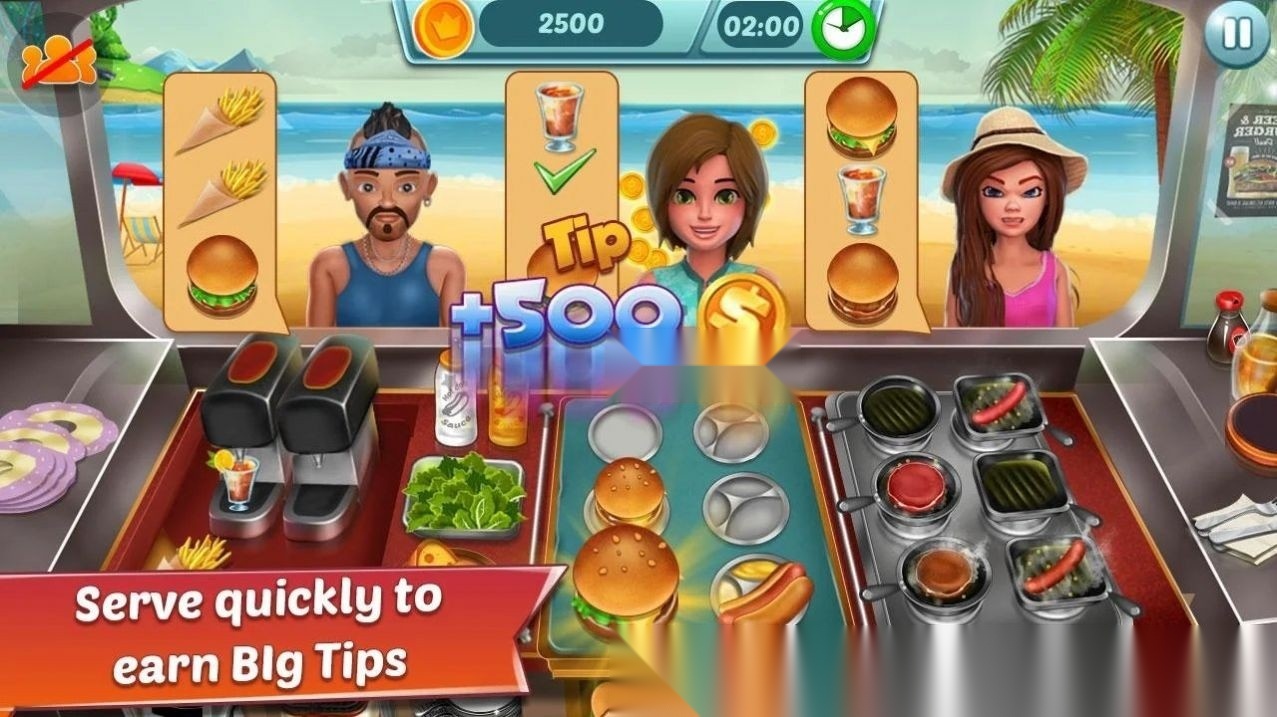 美食卡车餐厅2官方最新版图2