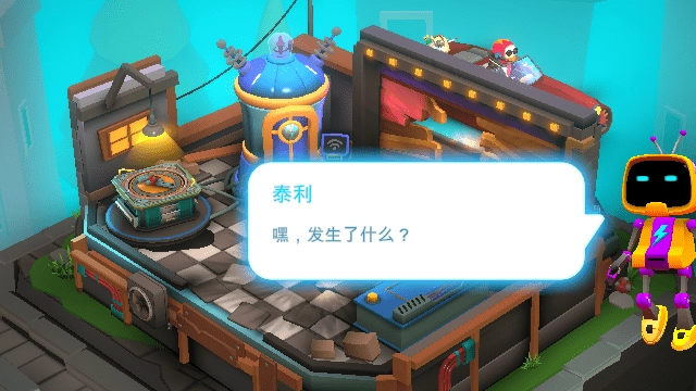 微型机器人传送门逃脱通用版图1