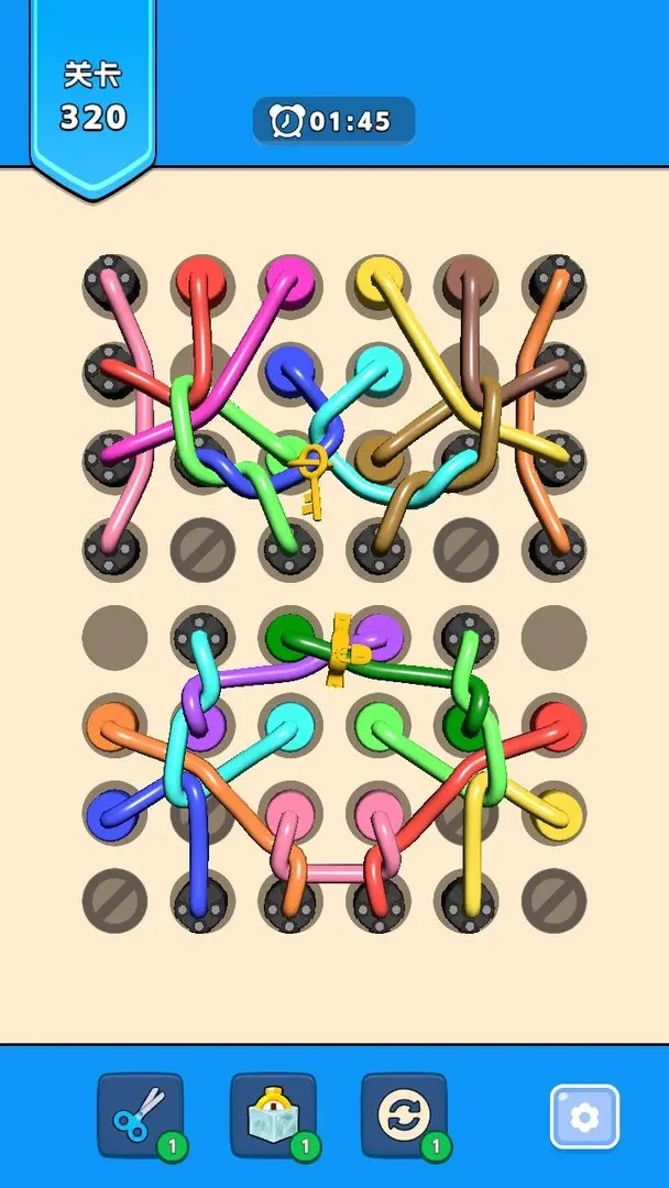 绳子消除游戏无广告版图1