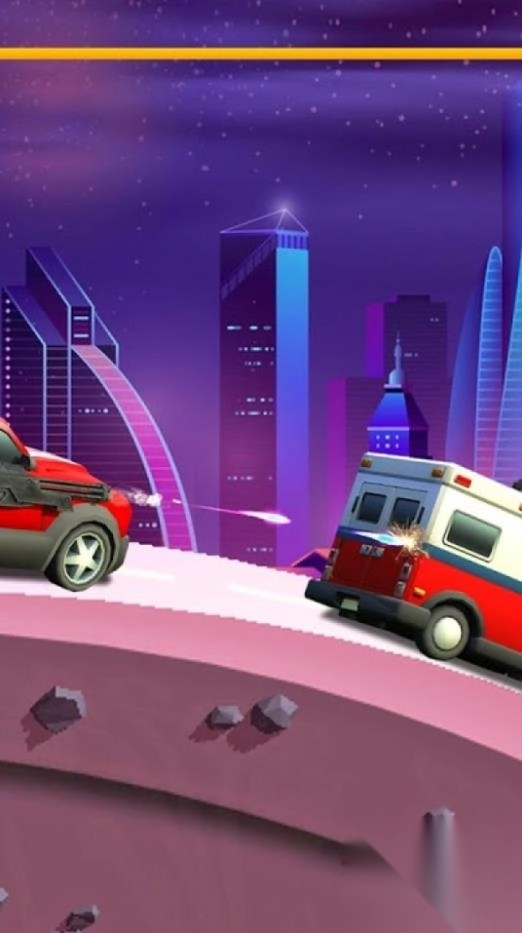 赛车射击战争正版图3