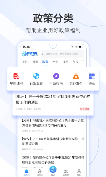 商机雷达图2