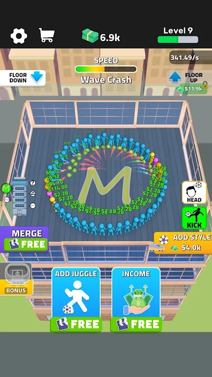 球队合并游戏(BallSquadMerge)图2