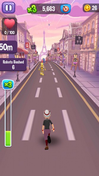 愤怒的老奶奶快跑免费版图1
