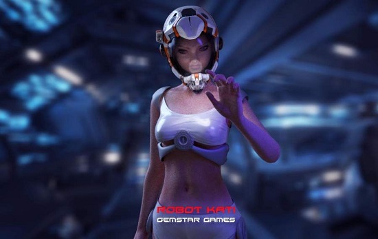 3D女机器人卡蒂直装版图1