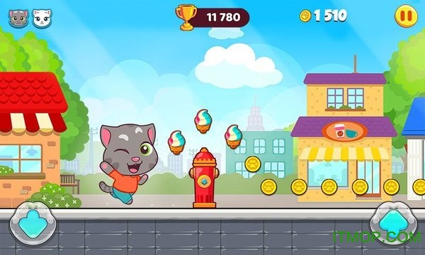 汤姆猫快跑内购官方最新版图1
